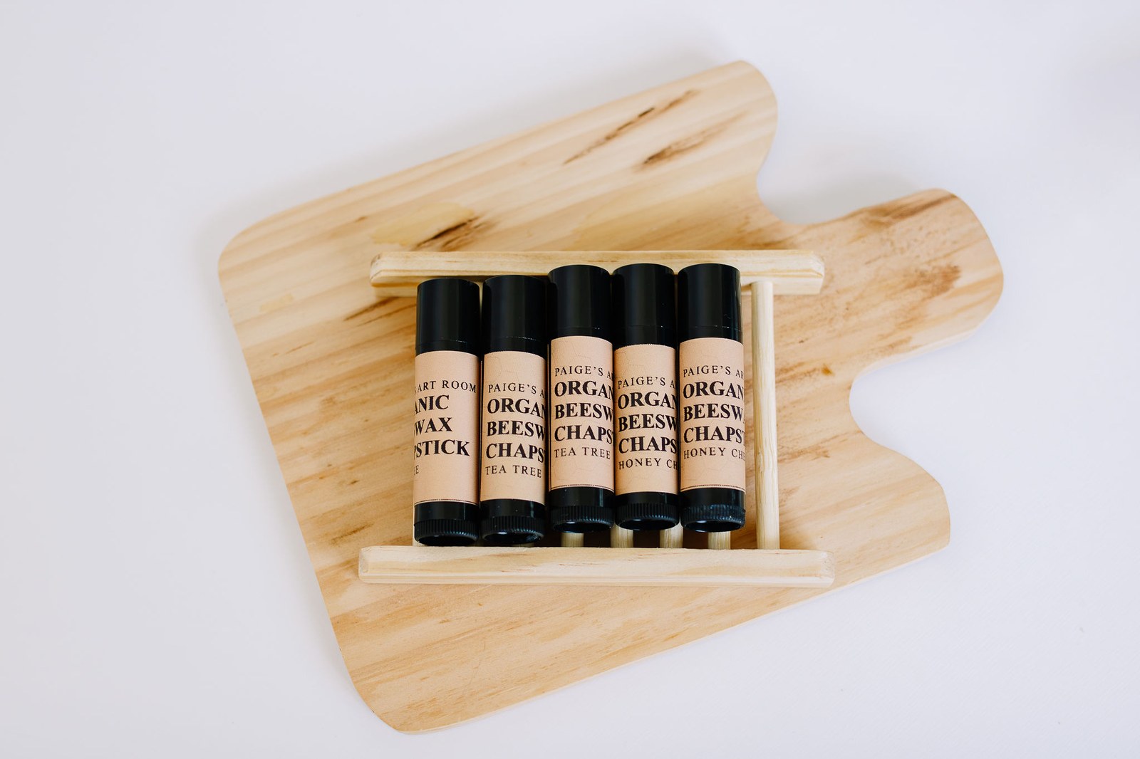 Beeswax lip balm from Paige’s Art Room