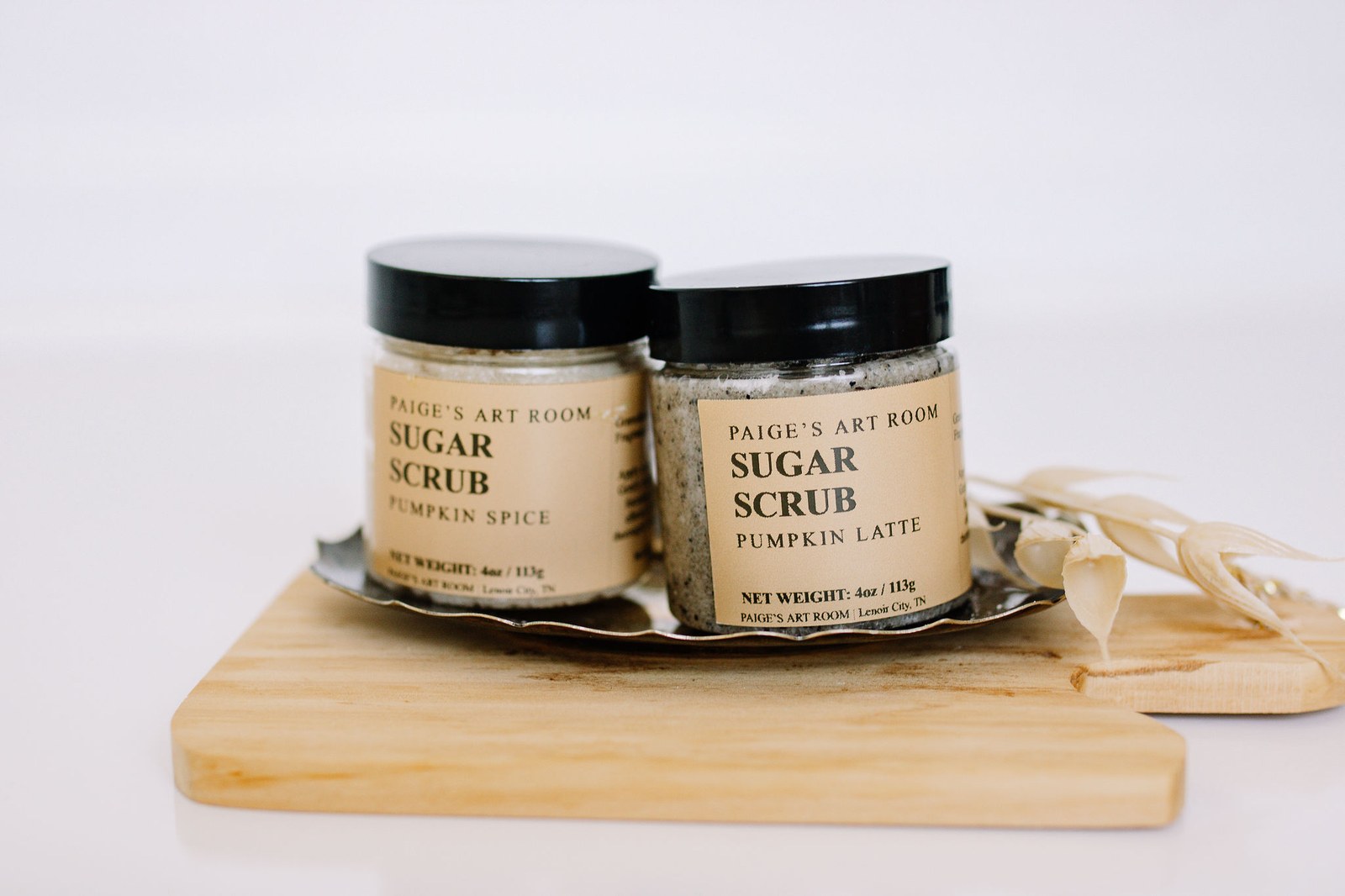 Handmade sugar scrub from Paige’s Art Room