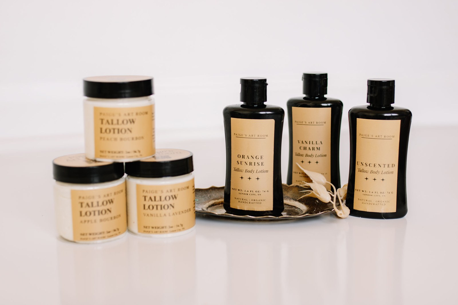 Tallow lotion from Paige’s Art Room